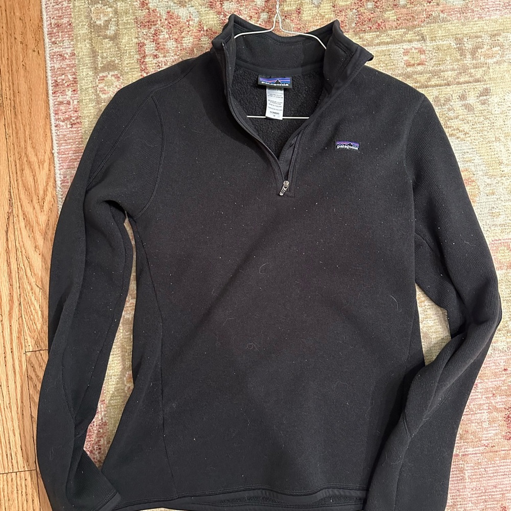 Patagonia women’s better sweater 1/4 zip fleece